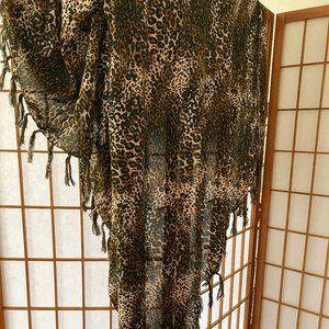 Animal Print Shawl/Scarf